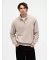 Moški pulover GAP HALF ZIP 853428-00 PREPELICA