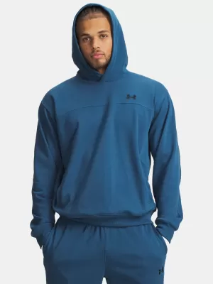 Moški pulover UNDER ARMOUR UA RIVAL LW HOODIE 6012335-498 MODRA