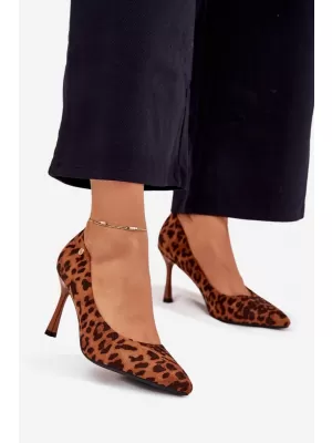 Ženske črpalke VINCEZA 62264 LEOPARD