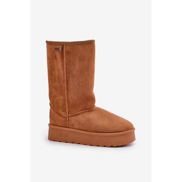  Ženski čevlji BIG STAR OO274893 BROWN/BEIGE Big Star Shoes 