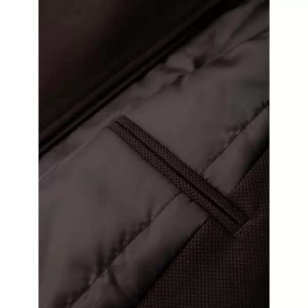  Moški plašč OMBRE OM-COWC-0136 TEMNO RJAVA 