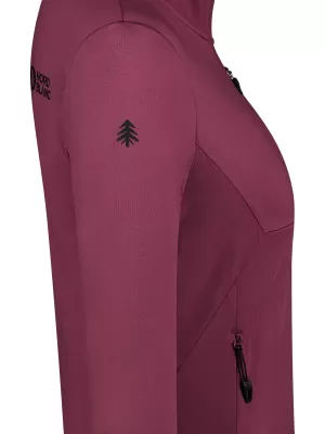 Ženski powerfleece pulover NORDBLANC SEDGE NBWFL8291 VIJOLIČNA
