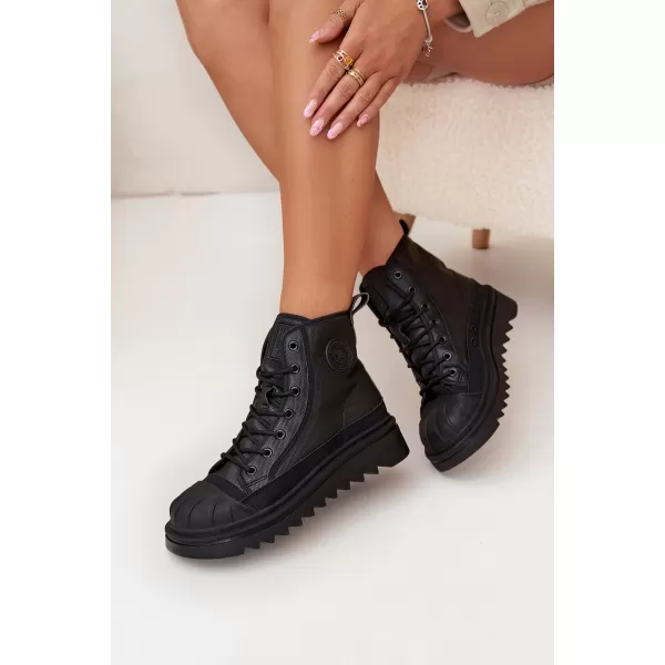 Ženske superge BIG STAR OO274A355 BLACK Big Star Shoes 