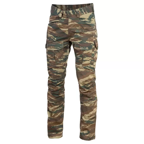  Hlače PENTAGON LYCOS COMBAT PANTS K05043-CAMO SIVA MASKIRNA MASKA 