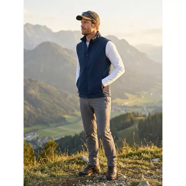  Moški softshell telovnik ALTISPORT NoPrint NP/ALM865 MORNARSKO MODRA 