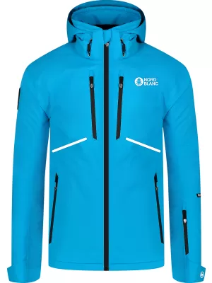 Moška smučarska jakna NORDBLANC BRAN NBWJM8294 AZURNO MODRA