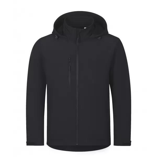  Moška softshell jakna ALTISPORT NoPrint NP/ALM845 EBENOVINASTO SIVA 