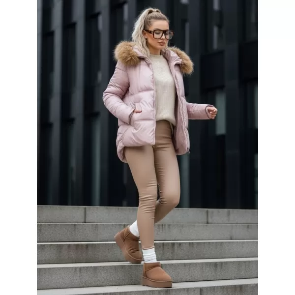  Ženska jakna DSTREET TY5526 ROZA 