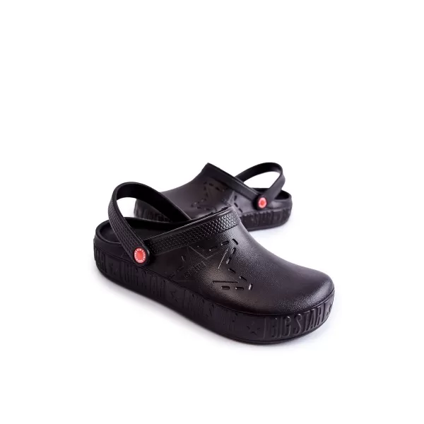  Moški natikači BIG STAR II175001 BLACK Big Star Shoes 