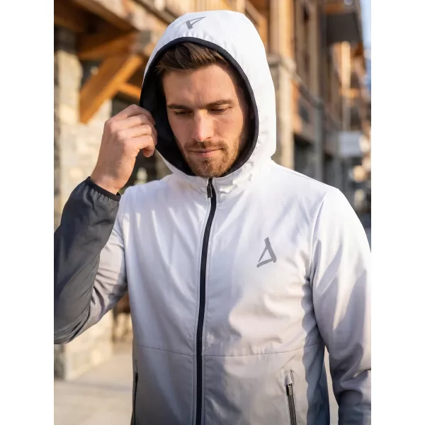  Moška vrhunska softshell jakna ALTISPORT VOJ/ALM126JACK01 ČRNO-BELO 