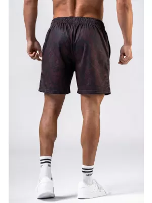 Kratke hlače za trening POWER 902 TEMNO RJAVE CAMO Nebbia
