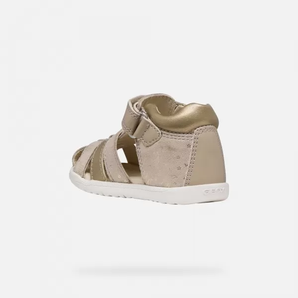  Prvi koraki deklet GEOX SANDAL MACCHIA B254WB007NFC8560 BEŽ 