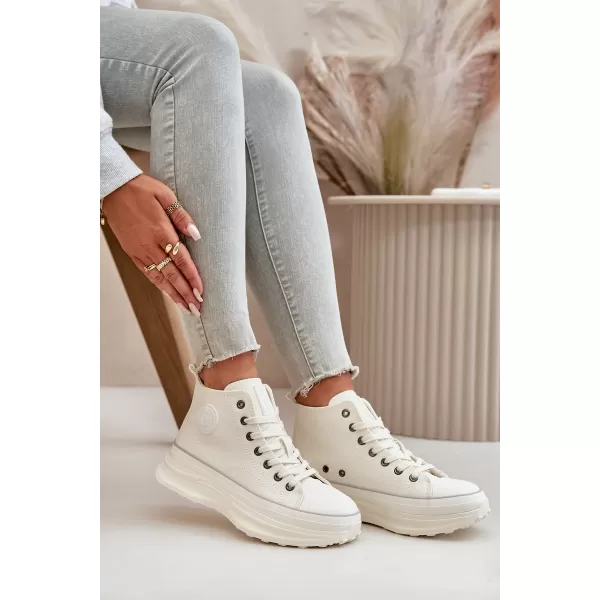  Ženske superge BIG STAR OO274064 WHITE Big Star Shoes 