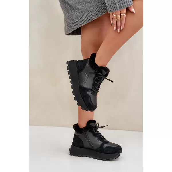  Ženski čevlji BIG STAR OO274A329 BLACK Big Star Shoes 