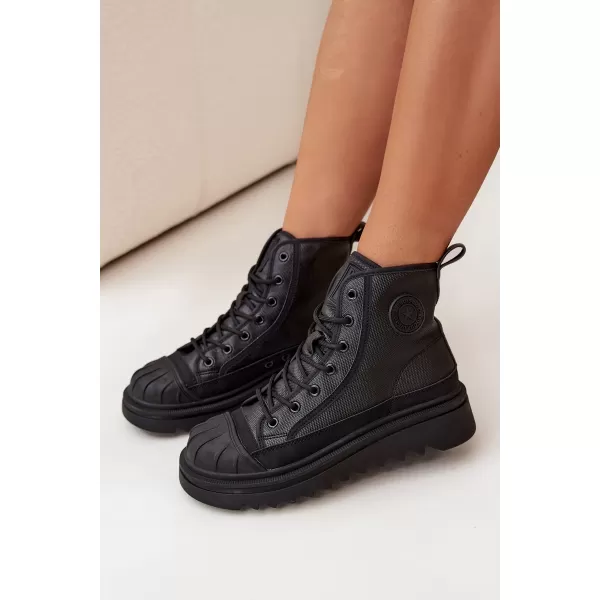  Ženske superge BIG STAR OO274A355 BLACK Big Star Shoes 