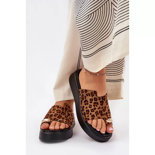  Ženske sandale BOTO SAQESSE 36267 LEOPARD 