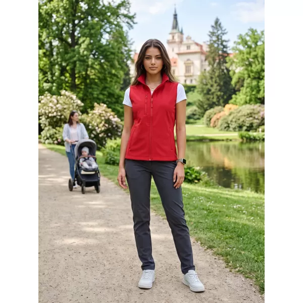  Ženski softshell telovnik ALTISPORT NoPrint NP/ALW965 RDEČA 