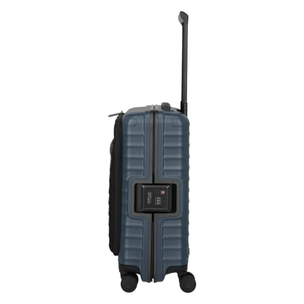  Vgrajeni kovček TITAN Overseas S Front pocket POLNOČNO MODRA 