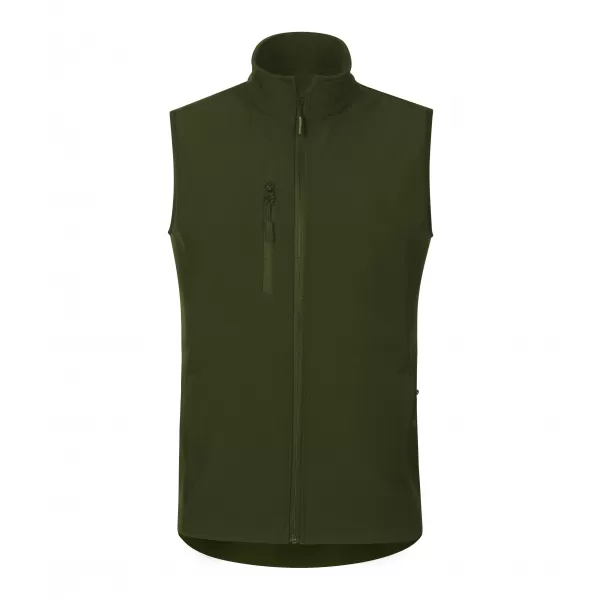  Moški softshell telovnik ALTISPORT NoPrint NP/ALM865 VOJAŠKI 