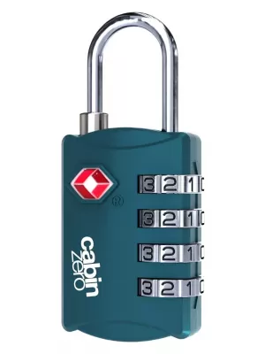 Zaklepanje CABINZERO TSA Travel Lock ARUBA MODRA