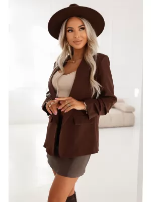 Ženska jakna NUMOCO 588-3 ČOKOLADA