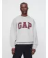 Moški pulover GAP LOGO CREW SWEATSHIRT 616625-00 SVETLO SIVO VRESJE