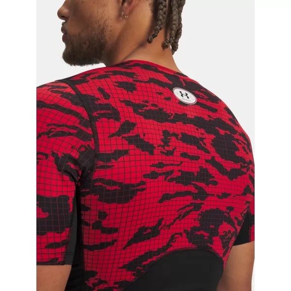  Moška majica s kratkimi rokavi UNDER ARMOUR HG PRINTED SS 6009657-002 ČRNA 