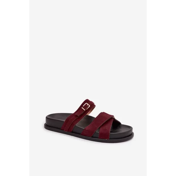  Ženski copati BOTO SELORINA 41592 BORDO 