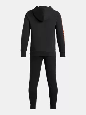Fantovski komplet UNDER ARMOUR UA RIVAL FLEECE SUIT 1379802-003 ČRNA