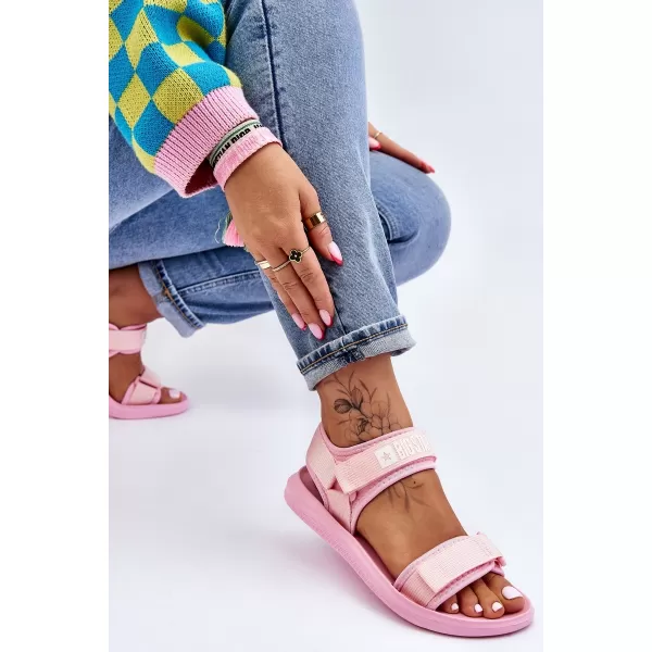  Ženski sandali BIG STAR LL274729 PINK Big Star Shoes 