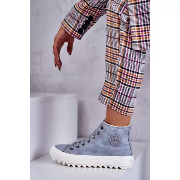  Ženske superge BIG STAR EE274115 LIGHT BLUE Big Star Shoes 