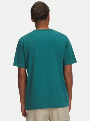Moška majica s kratkimi rokavi UNDER ARMOUR M 60/40S ARMOR GLOBE SS 6009261-338 ZELENA