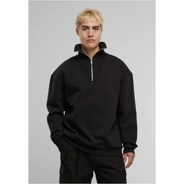  Moški pulover URBAN CLASSICS TB7594 ČRNA 