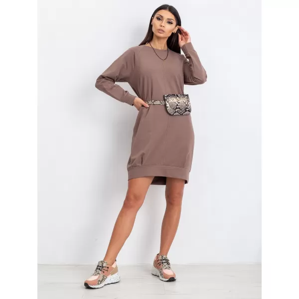 Obleka BASIC FEEL GOOD RV-TU-5184.93P RJAVA 