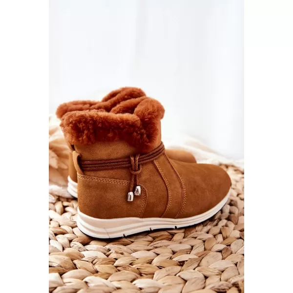  Otroški škornji za sneg BIG STAR BB374058BS CAMEL Big Star Shoes 