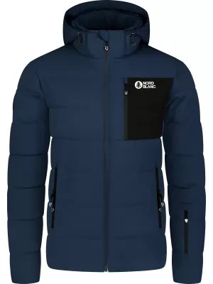 Moška zimska jakna NORDBLANC BRAMBLE NBWJM8258 MODRA