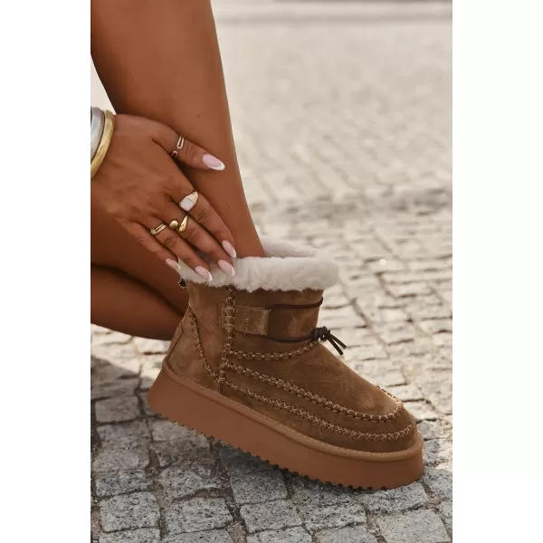  Ženski čevlji BIG STAR SS274373 BROWN/BEIGE Big Star Shoes 
