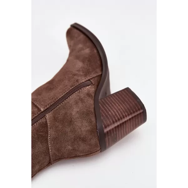  Ženski škornji BOTO LISSARA 38607 KAKI 