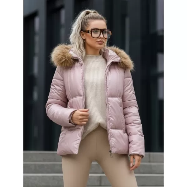  Ženska jakna DSTREET TY5526 ROZA 