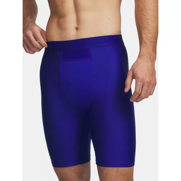  Moške boksarice UNDER ARMOUR PERFORMANCE POUCH - SOLID 9IN - 2 6012561-400 MODRA 
