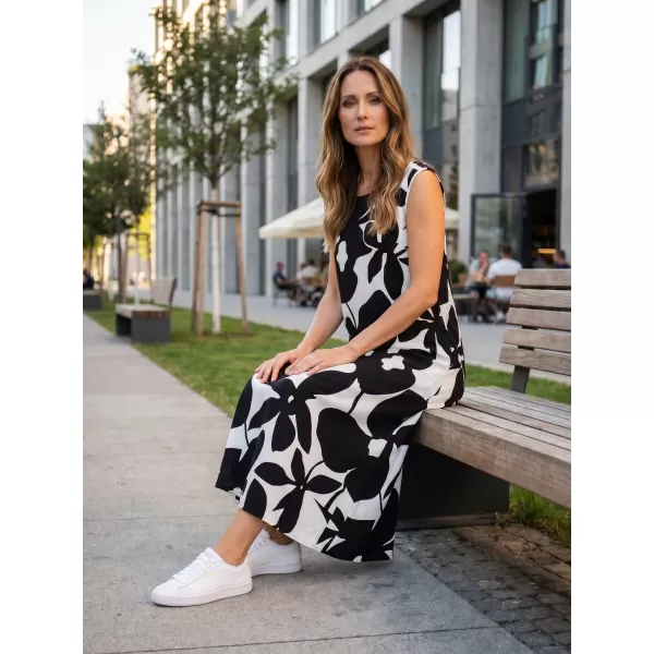  Obleka ALTISPORT HELAINE BELA/ČRNA 