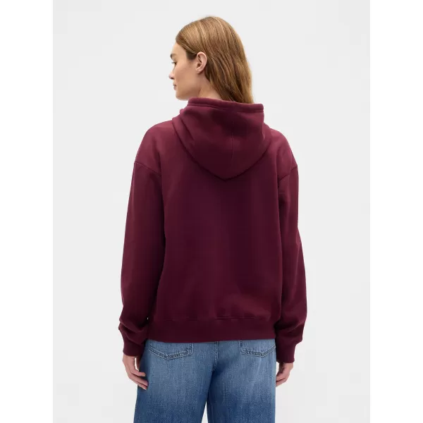  Ženski pulover GAP LOGO HOODIE PULLOVER 463506-97 TOSKANSKO RDEČE 