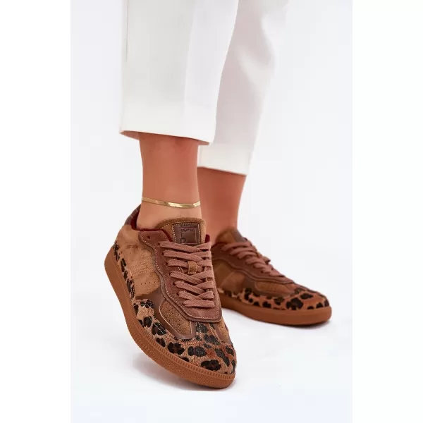  Ženske superge LOPEZ JUST DARE SS2D4017 BROWN/BEIGE Daniel Lopez Just Dare 
