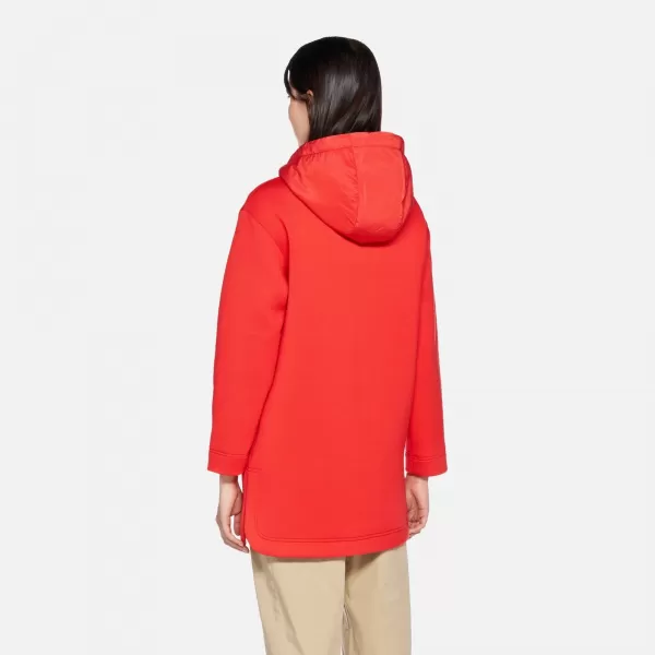  Ženska parka GEOX SWEATER G012427 RDEČA 