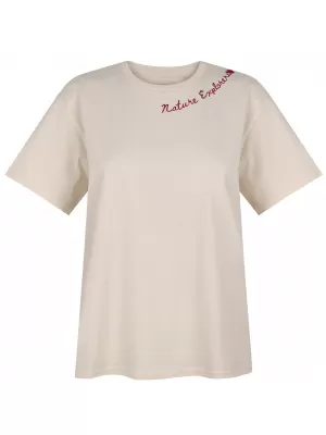 Ženska majica s kratkimi rokavi HUSKY TEE NATURE L BEŽ