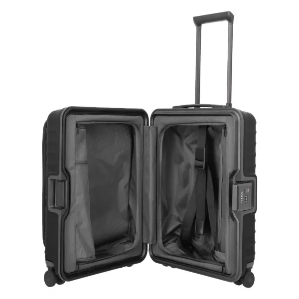  Kovček TITAN Overseas S Front pocket NOČNA SENKA ČRNA 