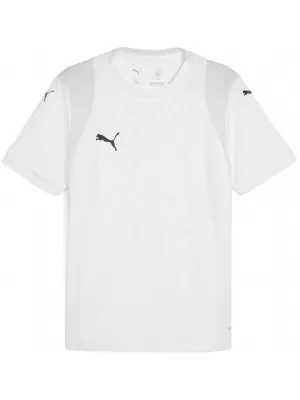 Moška funkcionalna majica PUMA TEAMCUP JERSEY 706272-04 PUMA BELA/PUMA ČRNA