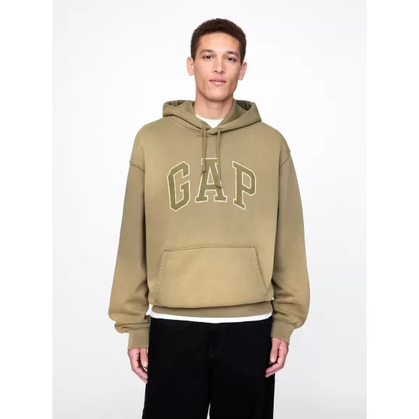  Moški pulover GAP LOGO PULLOVER HOODIE 745166-00 TIMIJAN 