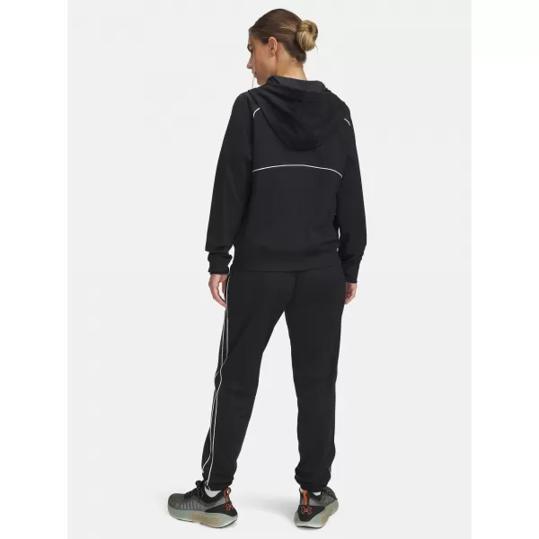  Ženski komplet UNDER ARMOUR UA RIVAL TRICOT TRACKSUIT HD 6001966-001 ČRNA 