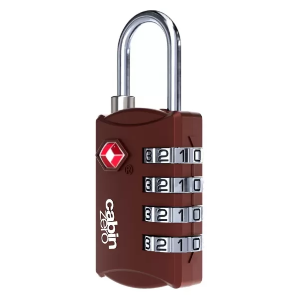  Zaklepanje CABINZERO TSA Travel Lock RDEČA SANGRIJA 
